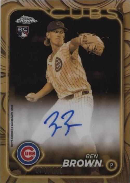 2024 Topps Gilded Collection - Ben Brown #GOLD-BB