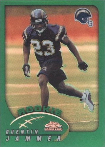2002 Topps Chrome Quentin Jammer #167