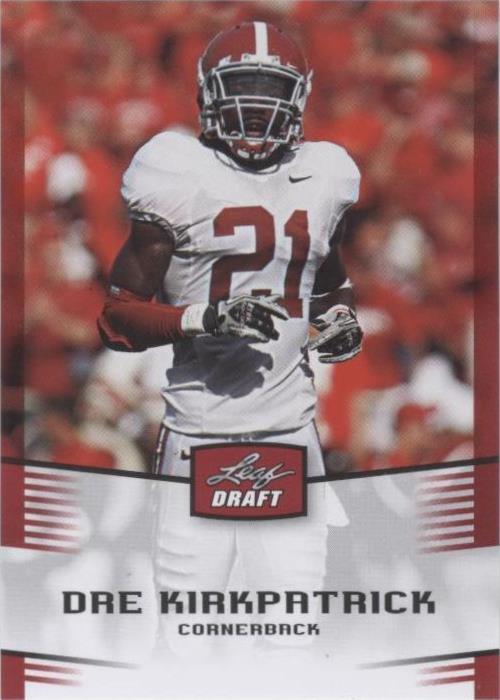 2012 Leaf Draft Dre Kirkpatrick #17