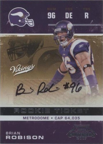 2007 Playoff Contenders Brian Robison #121