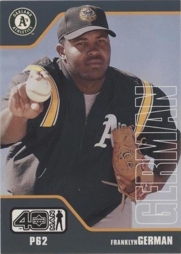 2002 Upper Deck 40 Man - Franklyn German #62