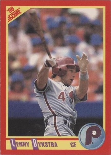 1990 Score - Lenny Dykstra #427