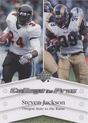 2007 Upper Deck Steven Jackson #NTN-SJ