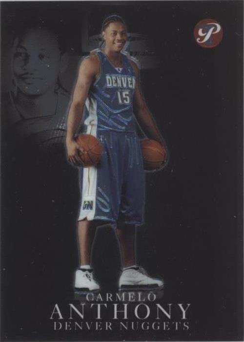 2003-04 Topps Pristine - Carmelo Anthony #109