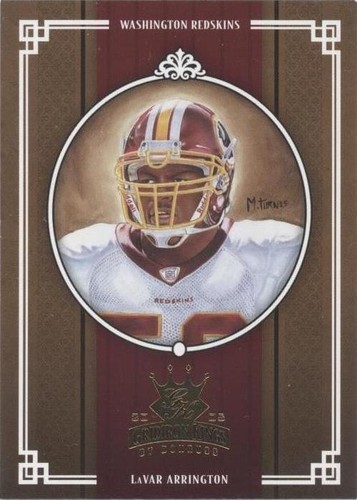 2005 Donruss Throwback Threads LaVar Arrington #GK-18