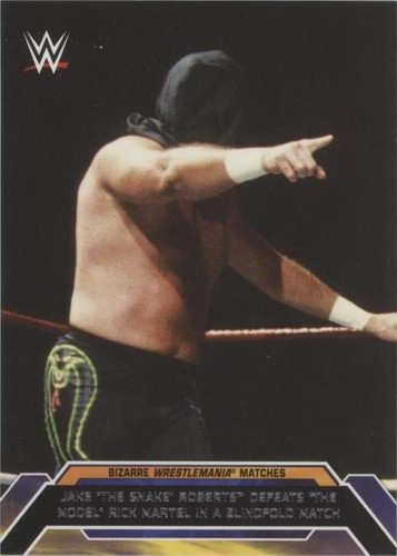2015 Topps WWE Road to Wrestlemania - Jake "The Snake" Roberts #6