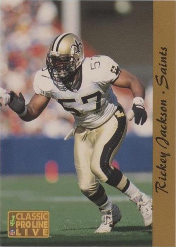1993 Classic Pro Line Live Rickey Jackson #178