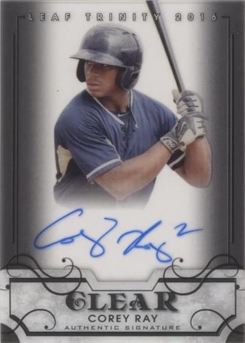 2016 Leaf Trinity - Corey Ray #CA-CR2