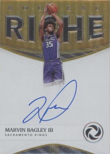 2018-19 Panini Opulence - Marvin Bagley III #NR-MB3