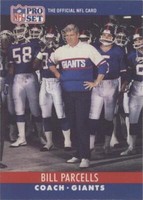 1990 Pro Set Bill Parcells #232