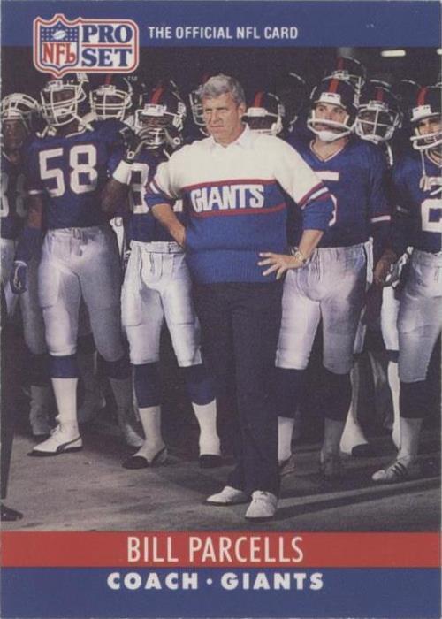 1990 Pro Set Bill Parcells #232