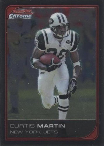 2006 Bowman Chrome Curtis Martin #180