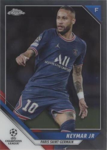 Mbappe Messi Neymar PSG 2021-22 Topps UEFA Stars Align In Mbappe Messi Neymar PSG 2021-22 Topps UEFA Stars Align In