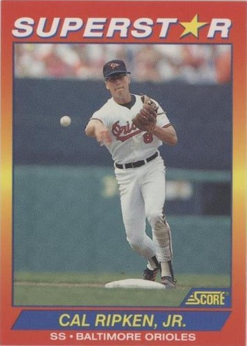 1992 Score 100 Hottest Players - Cal Ripken #89