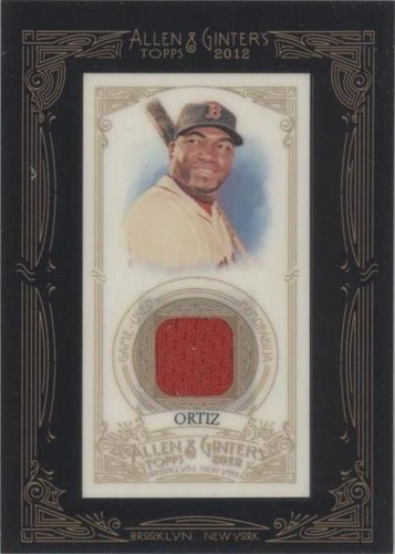 2012 Topps Allen & Ginter's - David Ortiz #AGR-DO