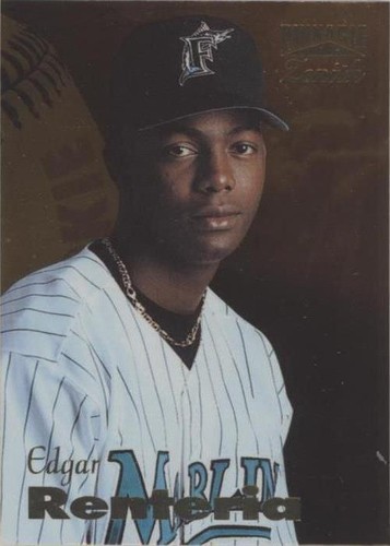 1996 Pinnacle Zenith - Edgar Renteria #115