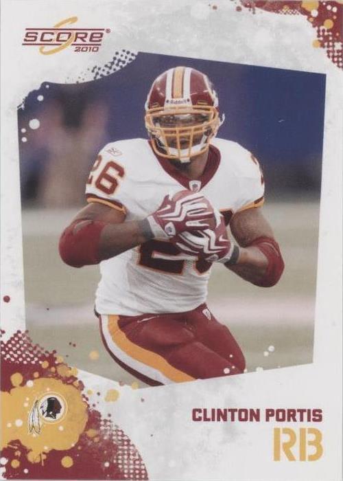2010 Score Clinton Portis #295