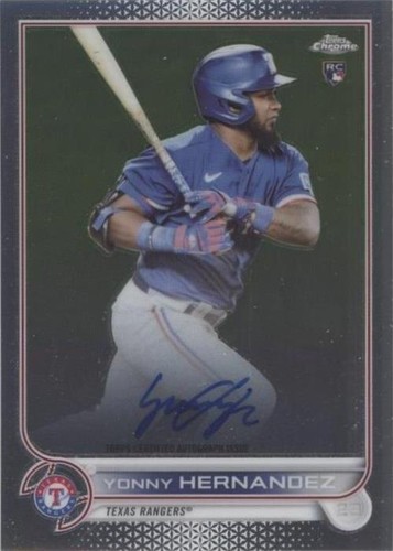 2022 Topps Chrome - Yonny Hernandez #RA-YH