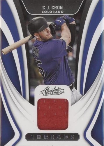 2022 Panini Absolute - C.J. Cron #TR-CC