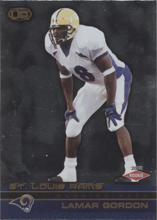 2002 Pacific Heads Up Lamar Gordon #168