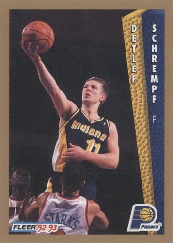 1992-93 Fleer - Detlef Schrempf #22