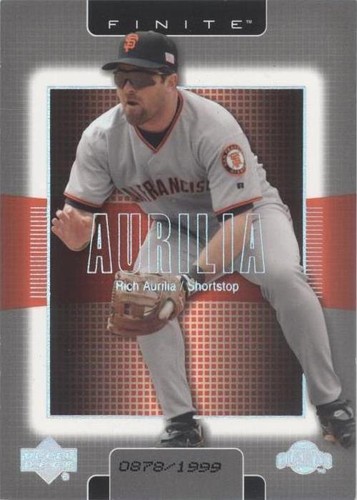 2003 Upper Deck Finite - Rich Aurilia #82