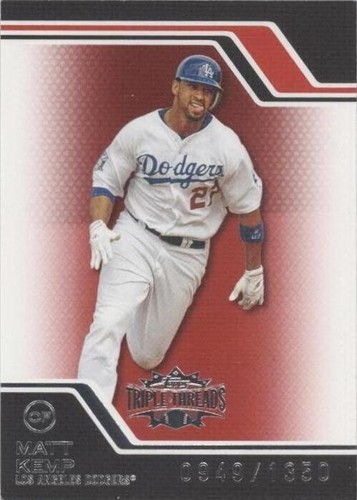 2008 Topps Triple Threads - Matt Kemp #245