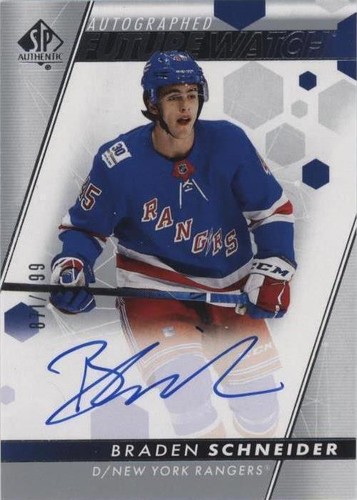 2022-23 SP Authentic - Braden Schneider #131