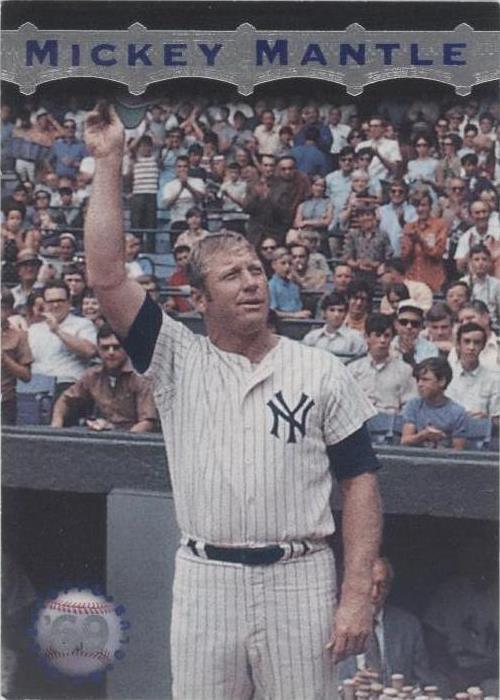 1996 年 Topps 体育场俱乐部 - 米奇地幔 #MM18