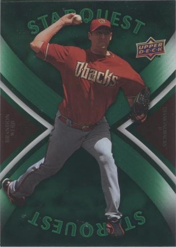 2008 Upper Deck First Edition - Brandon Webb #SQ-28