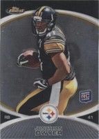 2010 Topps Finest Jonathan Dwyer #37