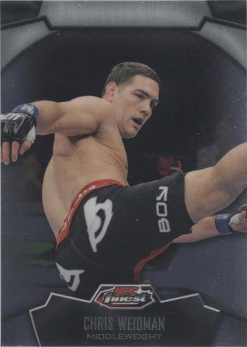 2012 Topps Finest UFC - Chris Weidman #57