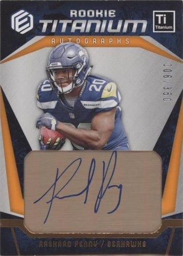 2018 Panini Elements Rashaad Penny #RTA-14