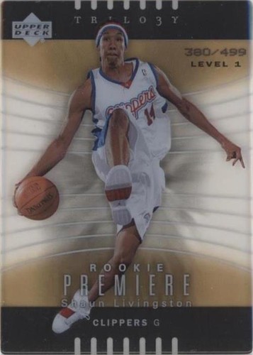 2004-05 Upper Deck Trilogy - Shaun Livingston #144