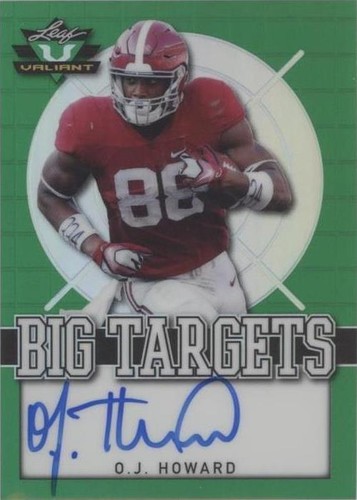 2017 Leaf Valiant O.J. Howard #BT-OJH
