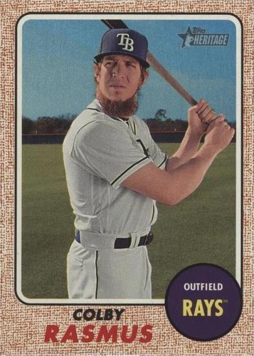 2017 Topps Heritage High Number - Colby Rasmus #574