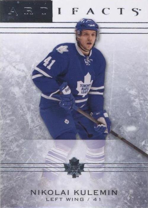 2014-15 Upper Deck Artifacts - Nikolai Kulemin #100
