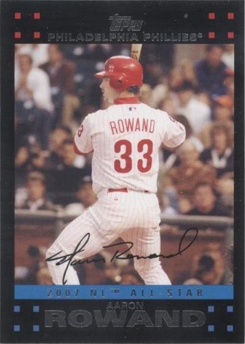 2007 Topps Updates & Highlights - Aaron Rowand #UH262