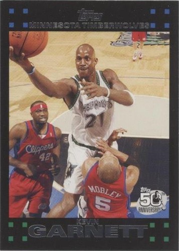 2007-08 Topps - Kevin Garnett #20