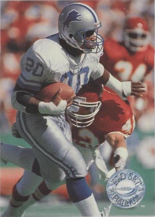 1991 Pro Set Platinum Barry Sanders #33