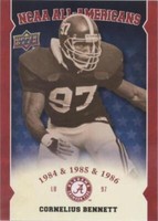 2012 Upper Deck University of Alabama Cornelius Bennett #AA-CB