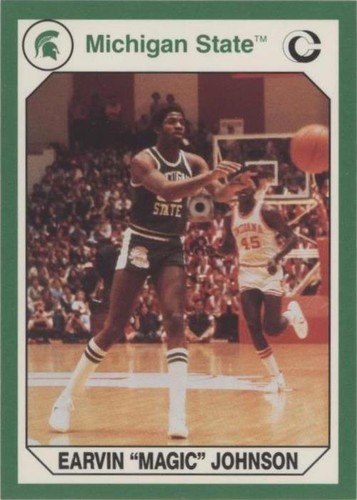 1990 Collegiate Collection Michigan State Spartans - Magic Johnson #131