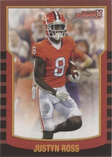 2021-22 Bowman University Justyn Ross #2KB-25