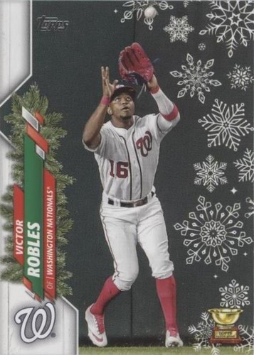 2020 Topps Holiday - Victor Robles #HW159