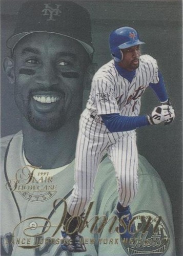 1997 Flair Showcase - Lance Johnson #139