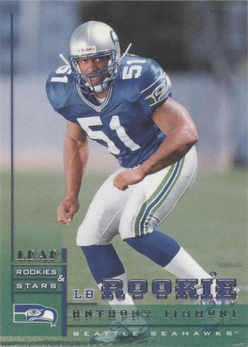 1998 Leaf Rookies & Stars Anthony Simmons #179