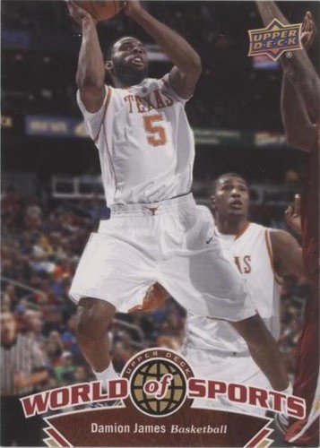 2010 Upper Deck World of Sports - Damion James #42
