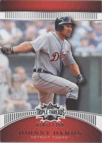 2010 Topps Triple Threads - Johnny Damon #120