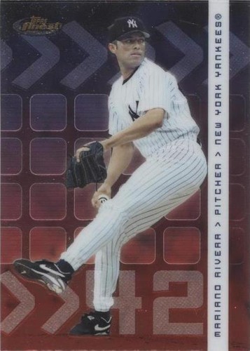 2002 Topps Finest - Mariano Rivera #45