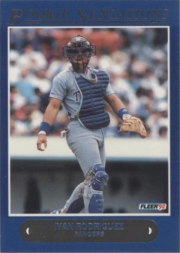 1992 Fleer - Ivan Rodriguez #12